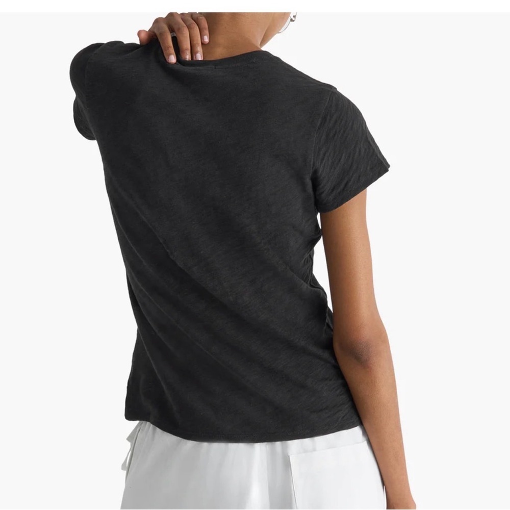 NWT ATM SLUB JERSEY SCHOOLBOY CREW NECK TEE - Picture 3 of 11